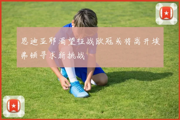 恩迪亚耶渴望征战欧冠或将离开埃弗顿寻求新挑战